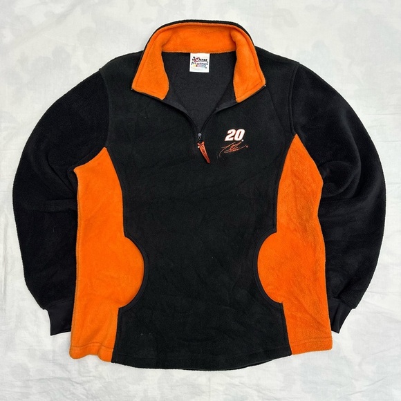 VTG Chase Authentics Tony Stewart Fleece 1/4 Zip - Picture 1 of 5